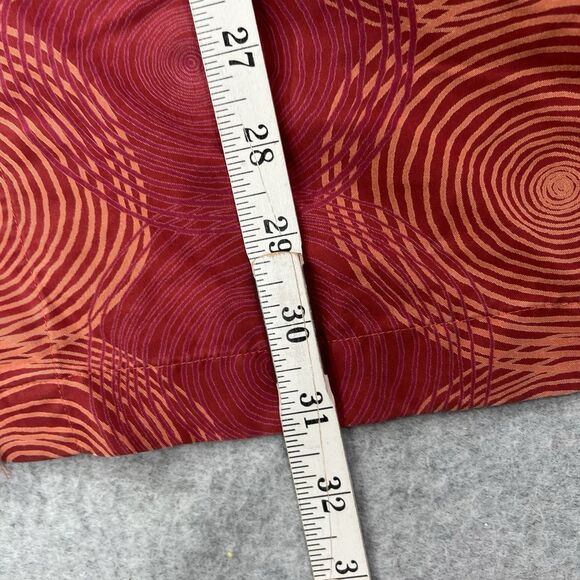 Haupt Germany Camp Shirt circles Abstract red XL 17.5 Men short sleeve - Picture 8 of 13